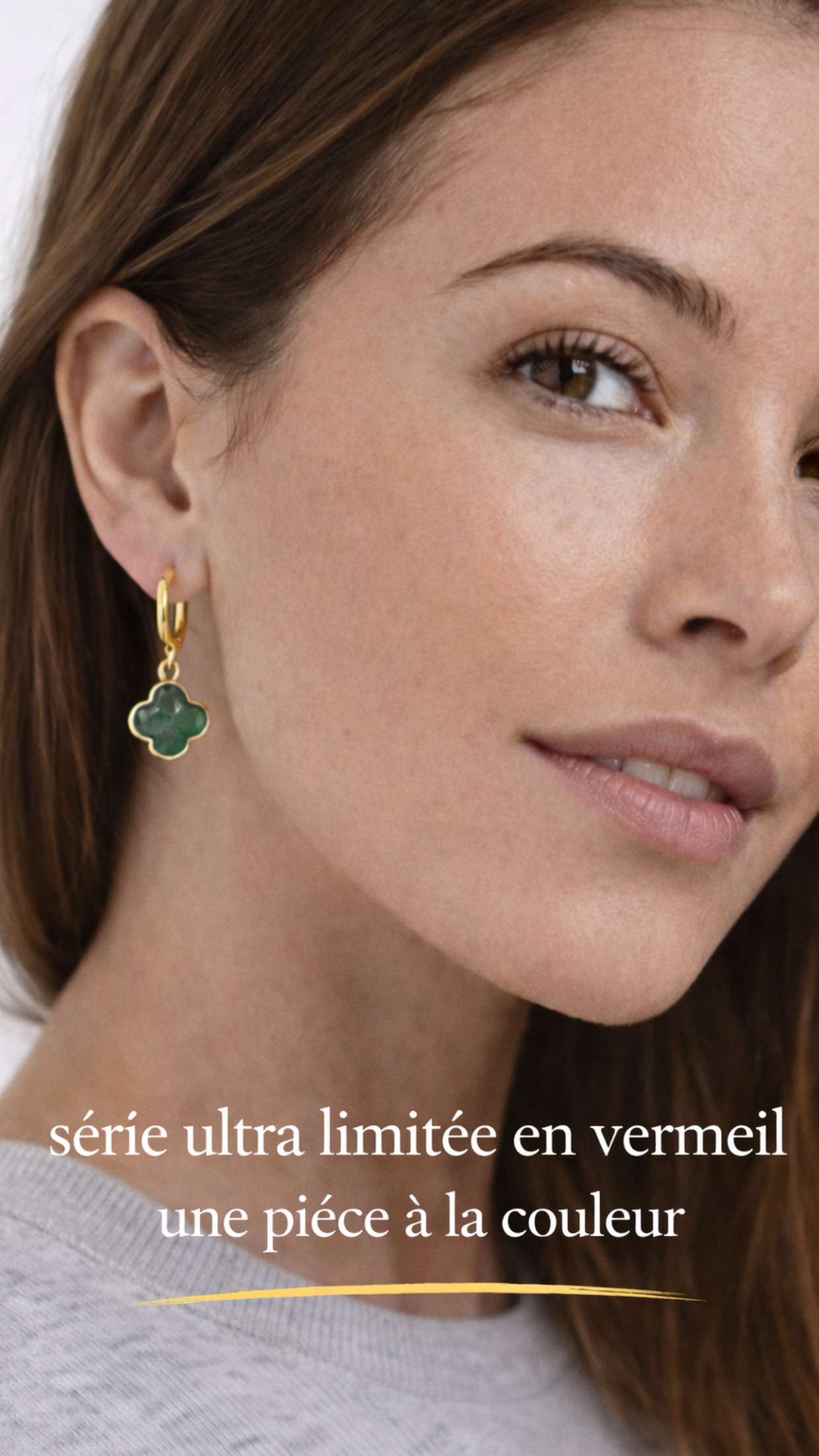 Boucles d'oreilles Candy Clover – Image 3