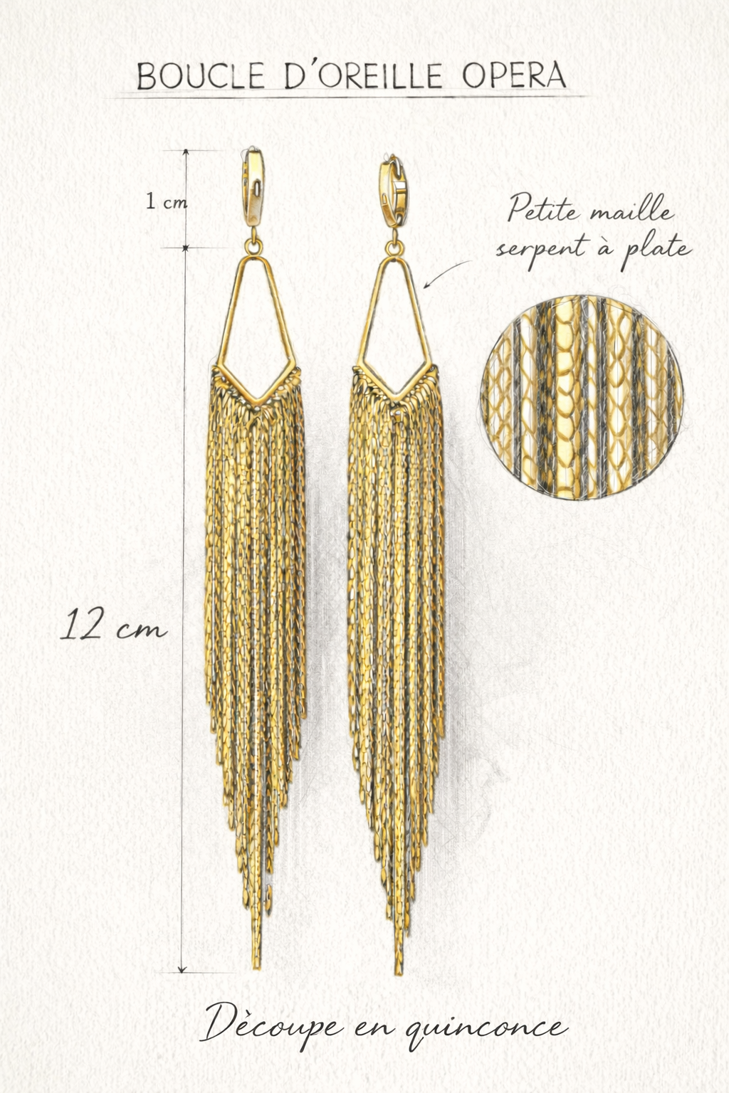 Boucles d’oreilles OPÉRA – Image 3