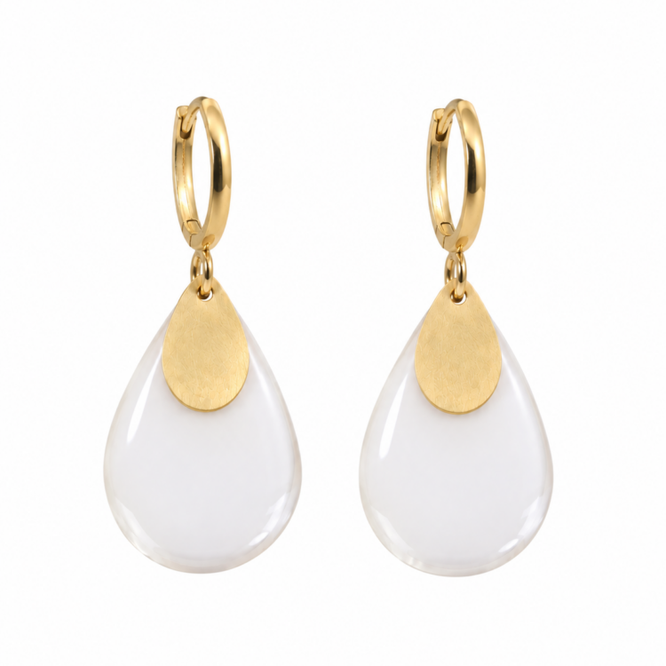 Boucle d’oreille Pantone Goutte