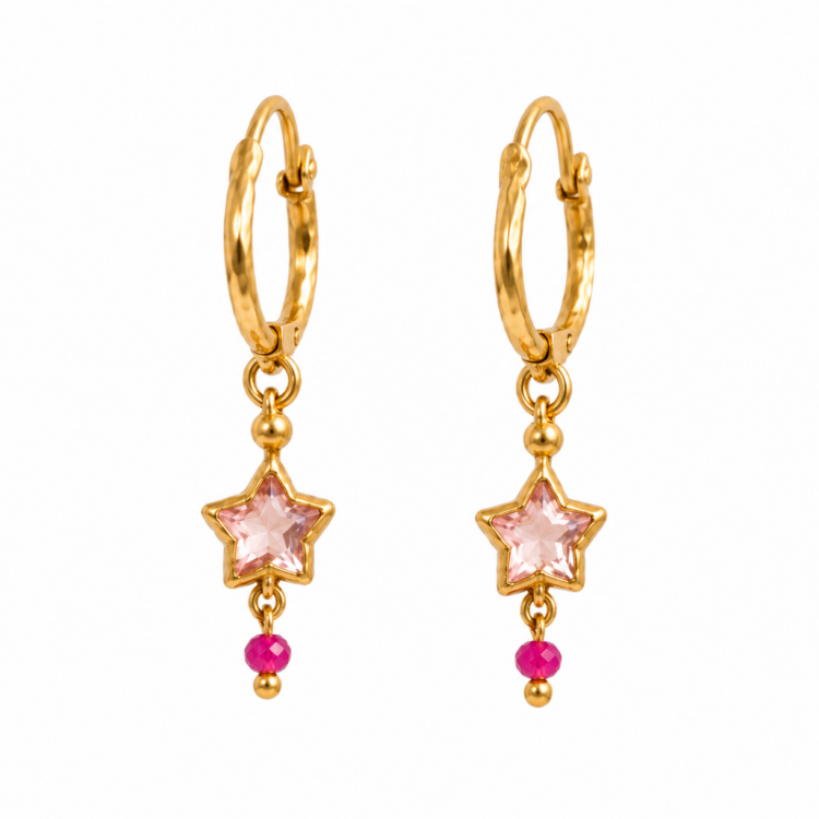 Boucles d’oreilles Comète
